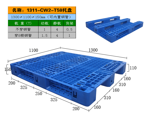 网格热塑性塑料托盘